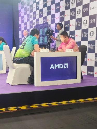 (U Mumba) Wesley So vs Wei Yei ( Triveni Continental Kings)